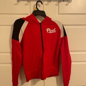 PINK Victoria's Secret Red and Black Jacket